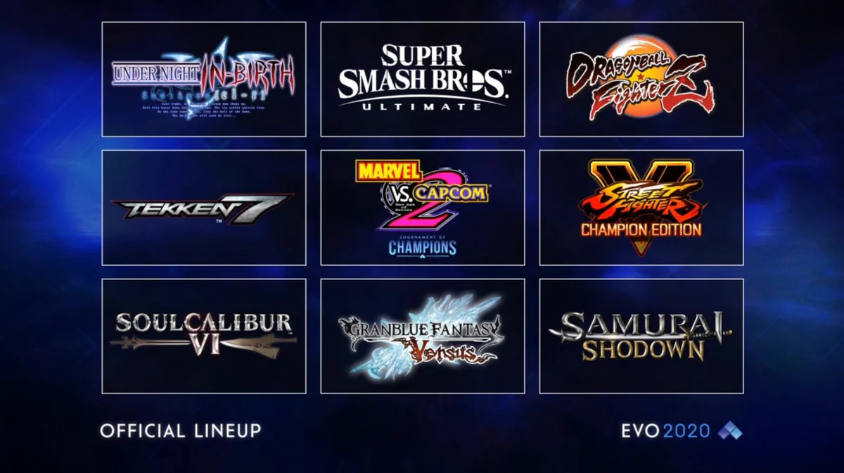 格闘ゲーム世界大会EVO2020のメインタイトルが決定！まさかのタイトルもｗｗｗ