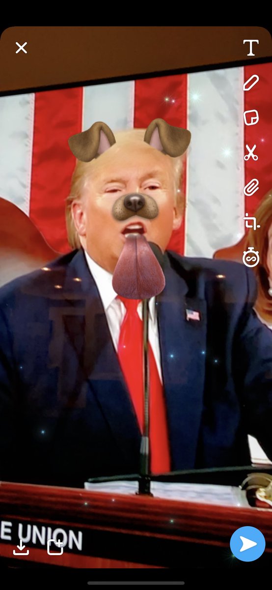 AG713193's tweet photo. How I’m getting through the #StateOfTheUnion #tytlive https://t.co/pXHlpYQrJP