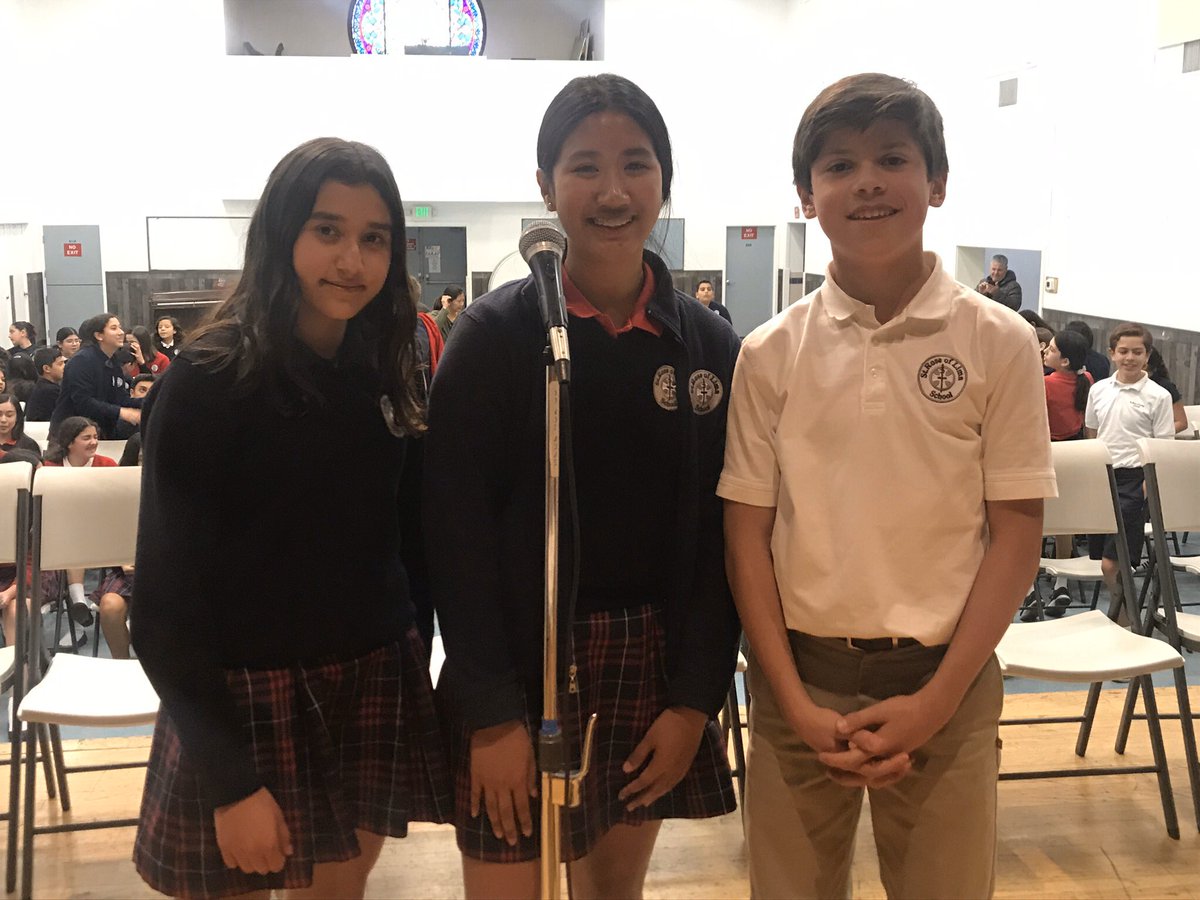 SRLChulaVista's tweet photo. Congratulations to all our Spelling Bee winners! Everyone did a fantastic job! 🐝 🏆 #spellingbee #chulavista #catholicschools https://t.co/AobUAwxv0H