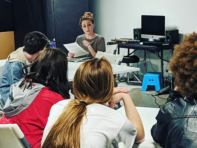 we_creATX's tweet photo. YCC was thrilled to host video artist Liz Rodda from Experimental Response Cinema (@ercatx) to talk about her work and process. We are really excited for the direction our work is taking, and we can't wait to show it to you! https://t.co/YfaD9nF7fX https://t.co/L0FIaKhVLu