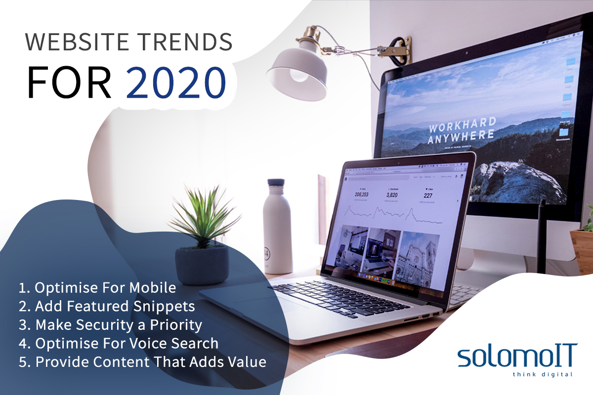 Rebranding for 2020? Here are 5 web development trends you need to incorporate in your new website. #DigitalMarketing #WebDevelopment #Melbourne