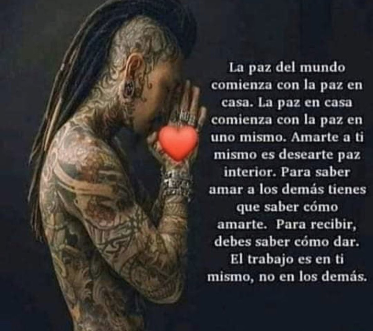 La Paz del mundo 🌍 comienza en casa