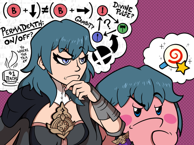 Professor Byleth: Master Strategist #SmashBros #FireEmblemThreeHouses #Kirby 