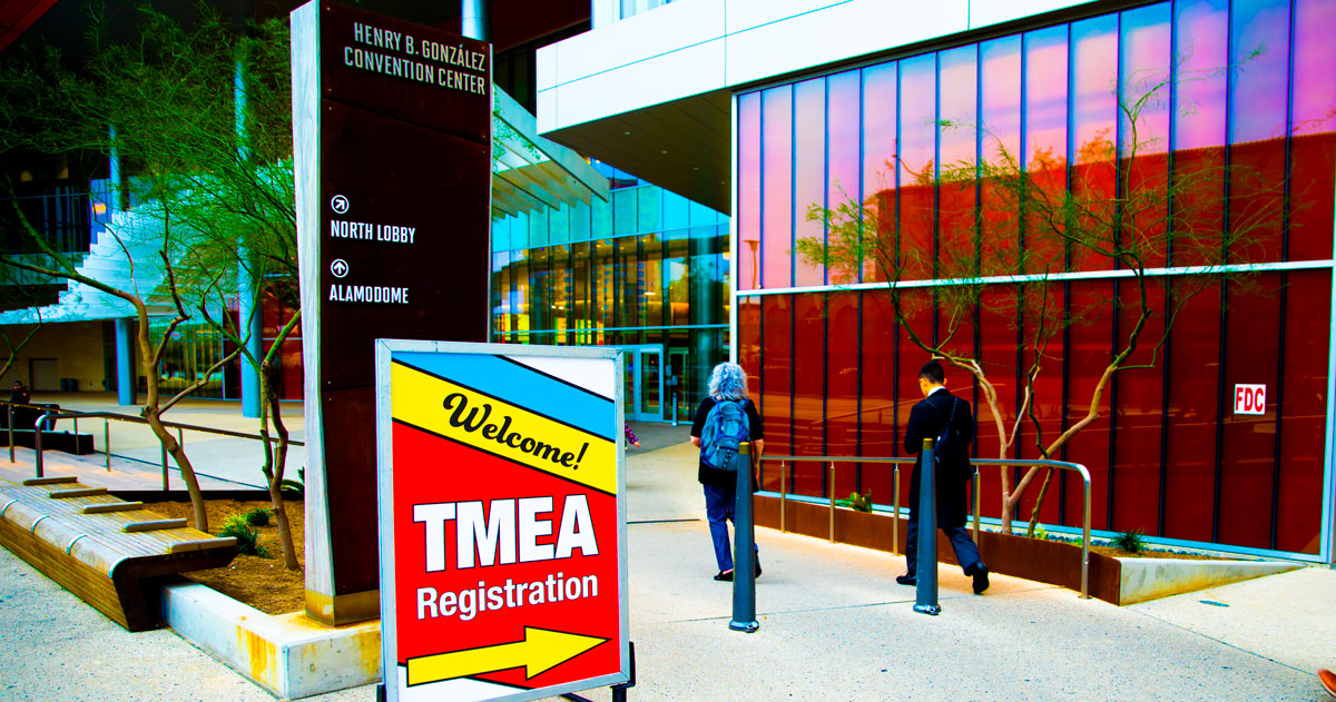Who can't wait for next week to get here? ow.ly/OGUP50ydPaM #TMEA100 #itstartswithmusic