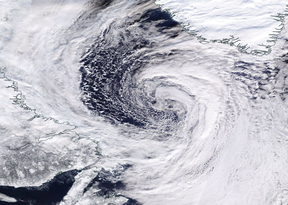 severeweather.EU on Twitter "Quite impressive satellite image of the