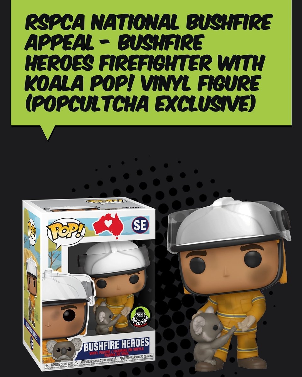 bushfire heroes funko pop