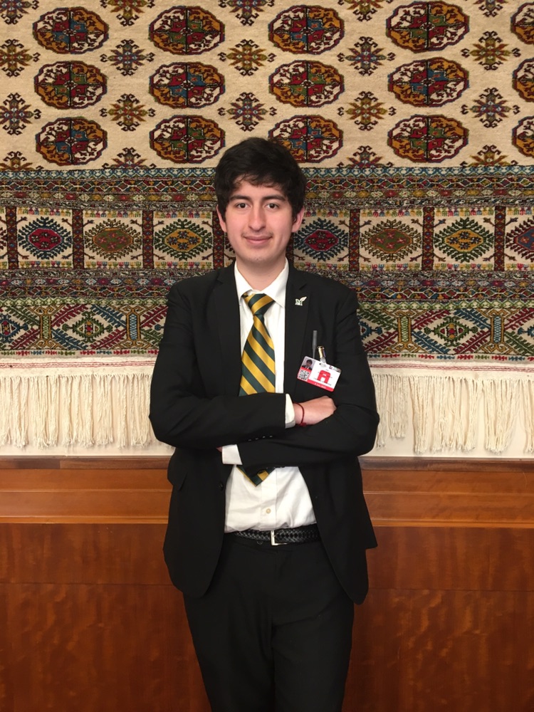 Here's Executive Parliamentarian Matthew Owens at the UN office in Geneva. MASUN is in 3 days!