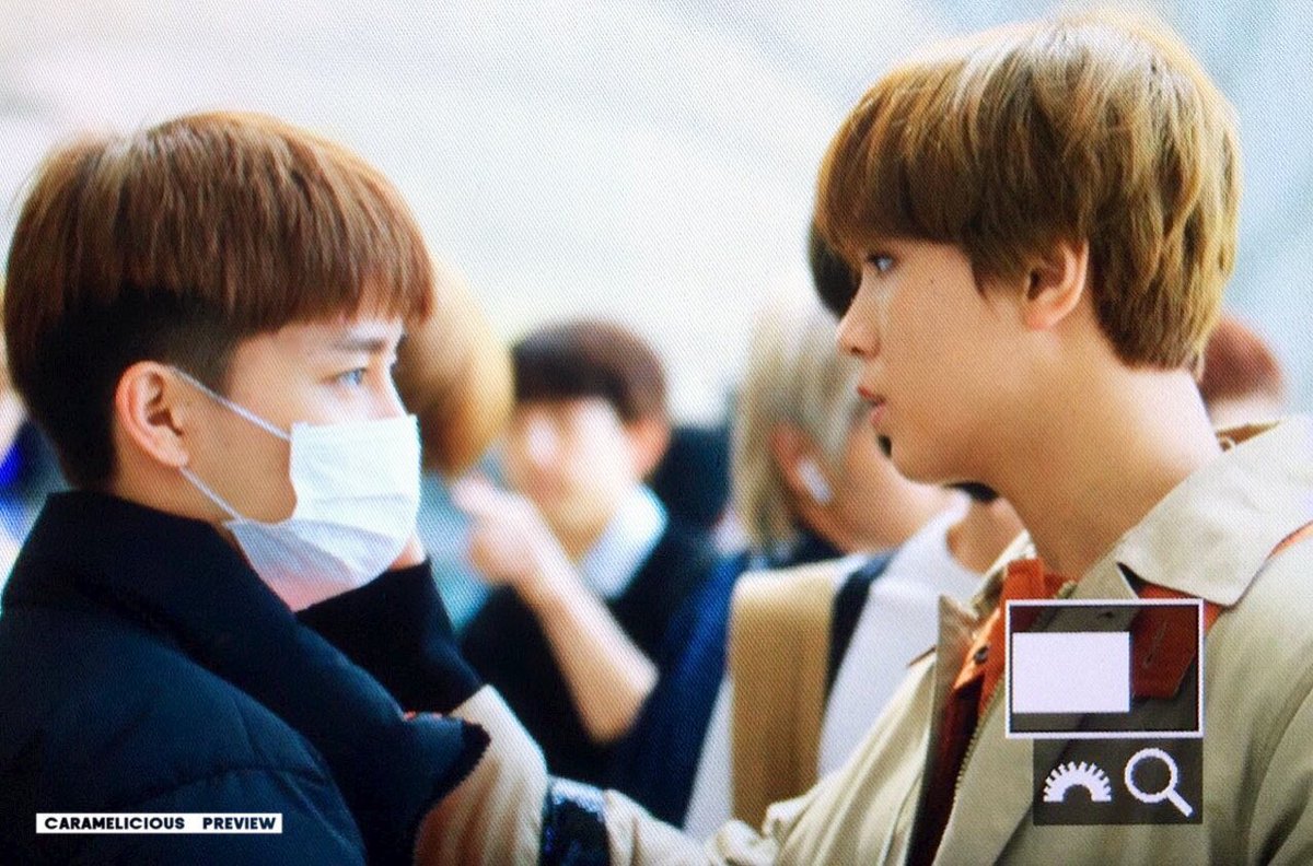 just taeil and hyuck being boyfriends at the airport