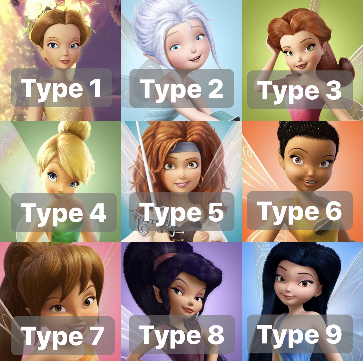 Tinkerbell Fairies Names