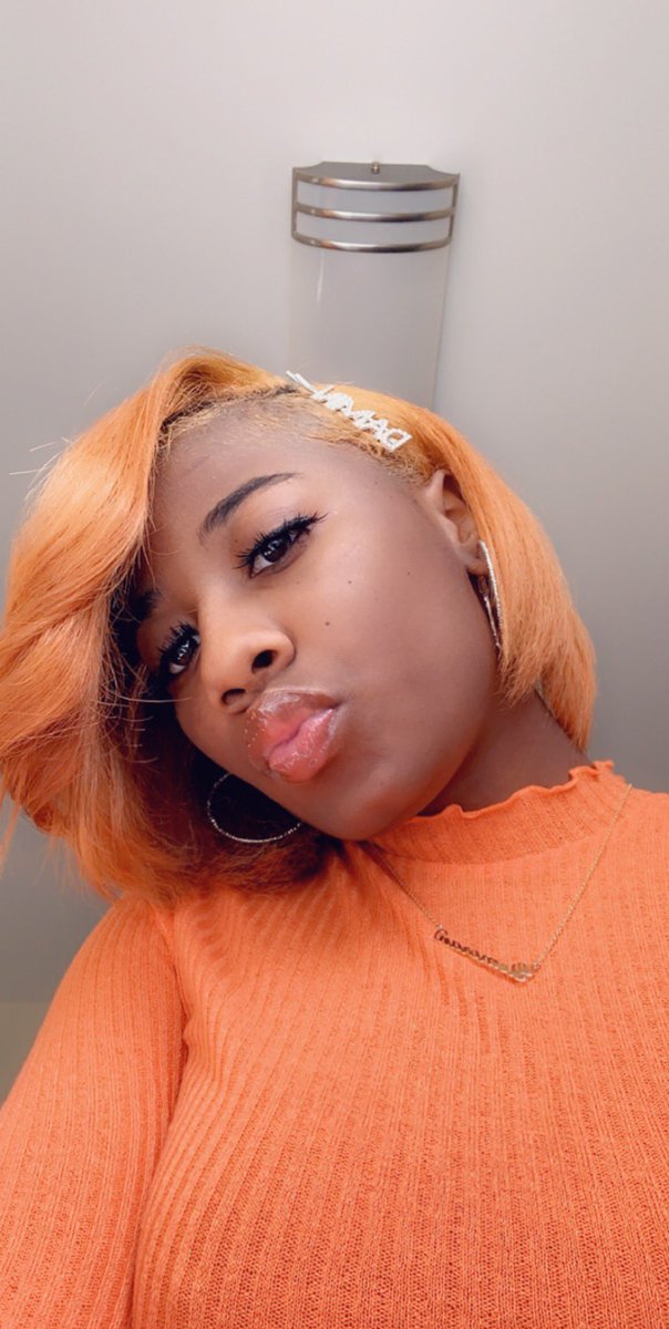 maureek18's tweet photo. Updateeeee . I have orange hair 🧡🥰 #ColorByMe https://t.co/cr3bQNikd0