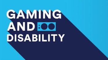 Gaming and Disability Logo with Adaptive Controller