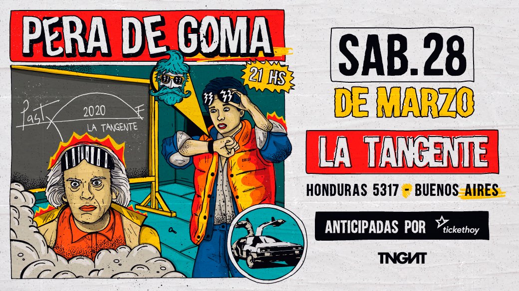 ATENTI! Se viene Nueva Fecha en #LaTangente 🙃
Querés tu Entrada? Entrá acá: bit.ly/2GVpIlm