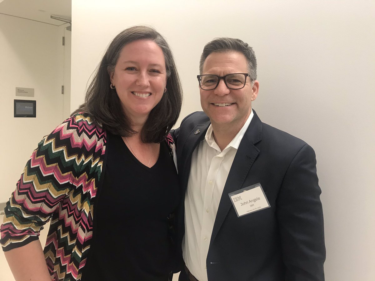AngeleJohn's tweet photo. Enjoying year 2 kickoff of the amazing IBM Talent &amp; Transformation practice with my new bud #emilycraig.  Pump Up The Volume in 2020!!!! #ibmtalent https://t.co/iT9Nnx4i66