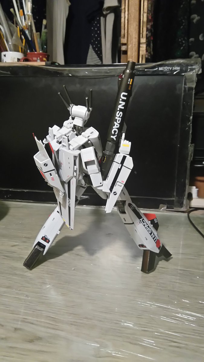 DX超合金VF-1S模仿,海洋堂1/72手辦模型pose 2.