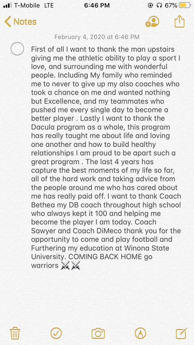 voshonporte's tweet photo. Committed⚔️‼️ @WSUWarriorFTBL https://t.co/Nk4Lw3E5SQ
