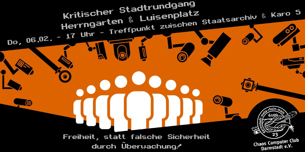 Freiheit statt falsche Sicherheit durch Überwachung!