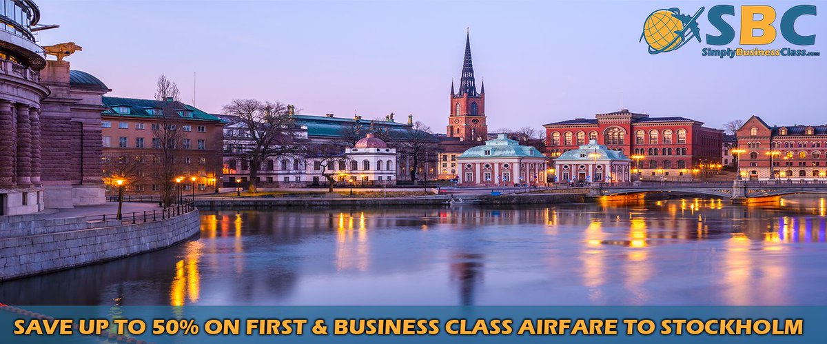 SimplyBizClass's tweet image. #Stockholm #Sweden #businessclass #firstclass #luxurytravel #travel #businesstravel #internationaltravel