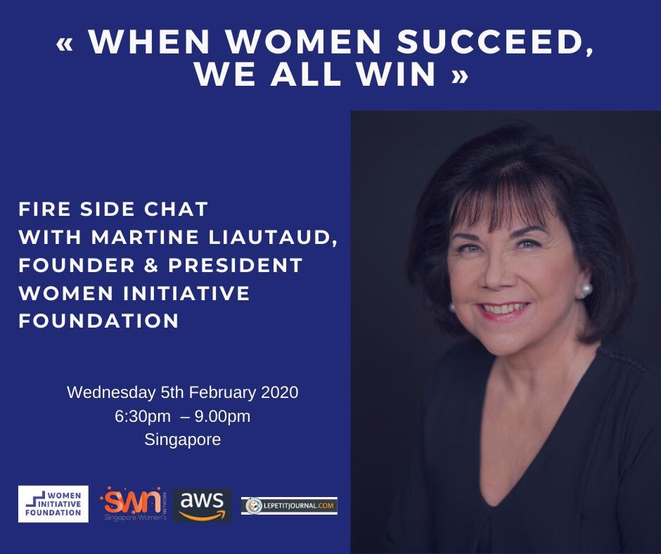 Very proud to launch with Laurence Onfroy ⁦<a href="/LaurenceOnfroy/">Laurence Onfroy</a>⁩ Women Initiative Foundation ⁦<a href="/WomenIniFound/">Women Initiative Foundation</a>⁩  in Singapore.