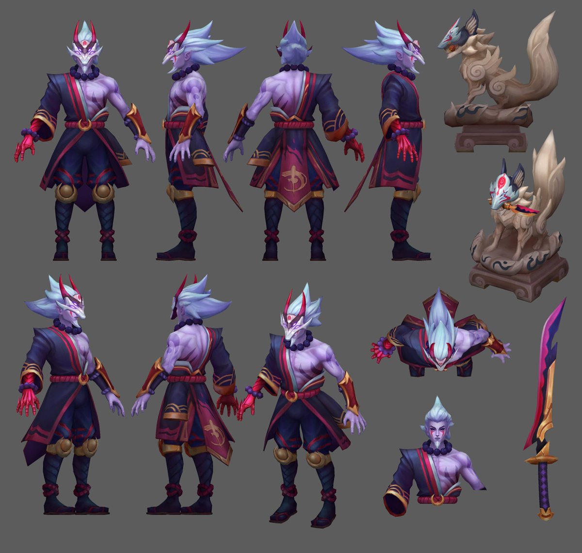 Ref sheets of PBE Patch 10.4 including Bloodmoon Katarina Bloodmoon Tryndam...