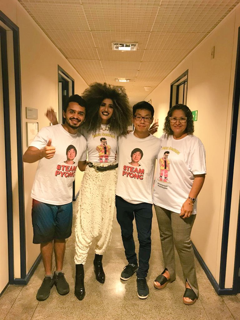 BabuSantana's tweet image. Famílias #pyong e #babu no #projac pro paredão mais esperado desse @bbb.

#teambabu #BBB20