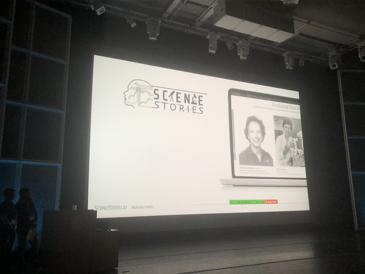 And the #lodlam developer challenger winner is Science Stories!!