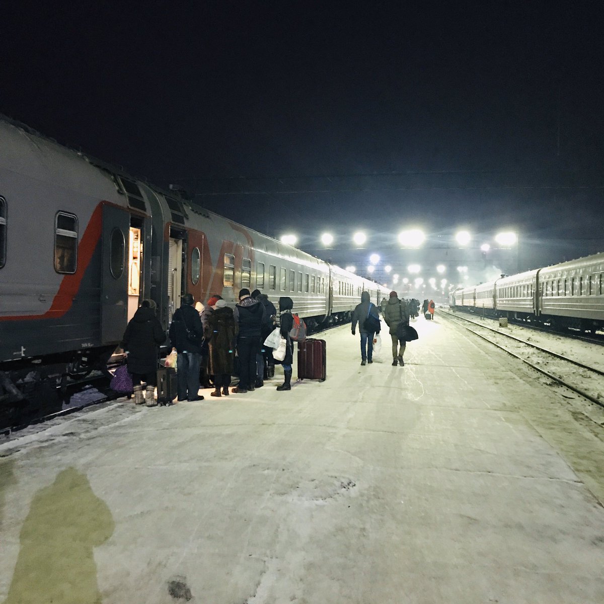 After not much sleep - jet lag and pondering the meaning of life at 3am in the aptly named settlement of Zima - we reached Irkutsk. It’s a brisk -19C outside and I have new neighbors: American female pensioner tourists who think I only speak Russian. You do what you have to do.