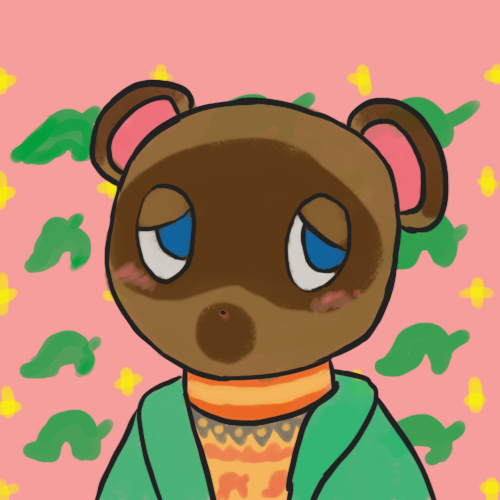 cloudgloss's tweet photo. if you see me going into debt because of tom nook do NOT prosecute him he caught ME slipping! #ACNH https://t.co/PV1WkhlwRW