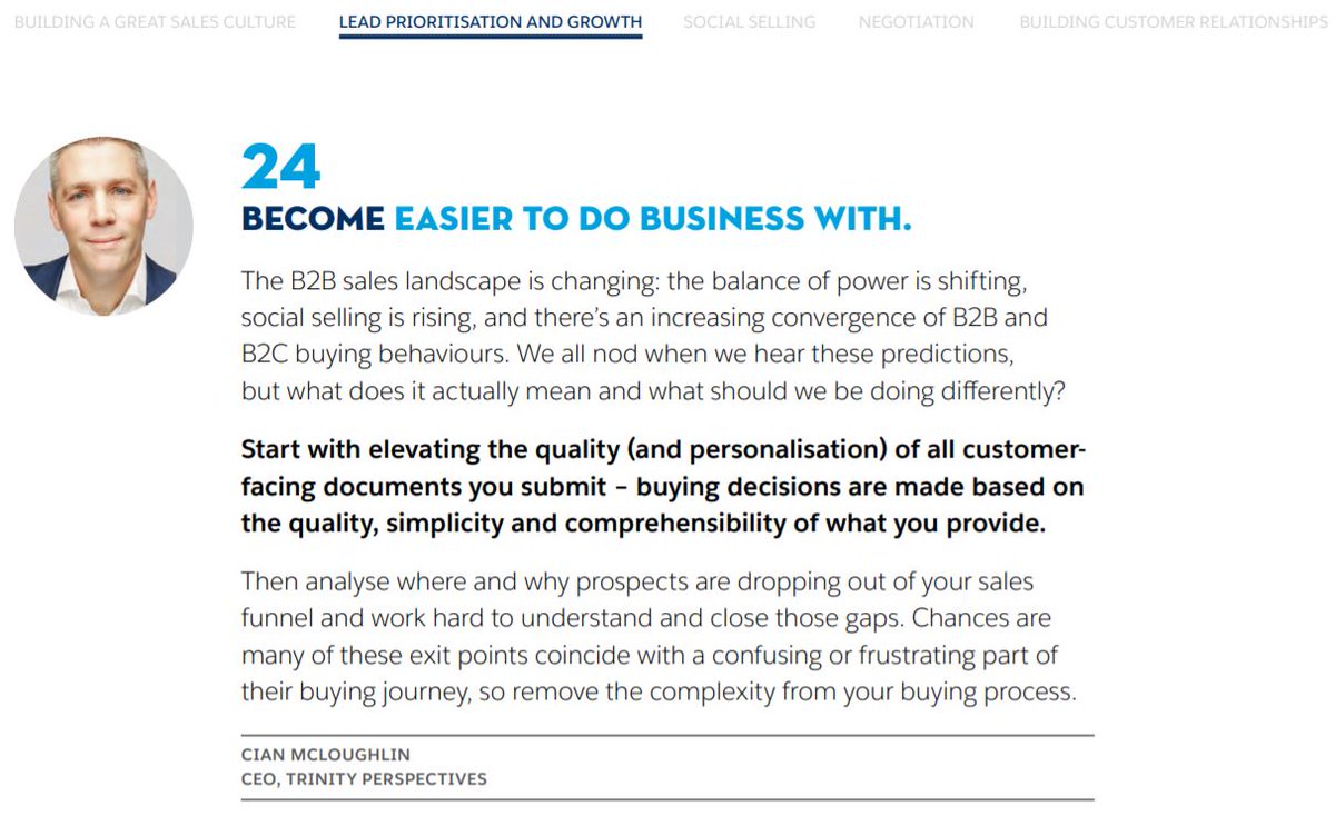 TrinityPerspect's tweet image. This week @salesforceapac launched their #50ProSalesTips for 2020 ebook! Full of #sales inspiration and advice from the best in the business and yours truly. Here's my first tip sforce.co/38XZdaR #salestips #Salesforce