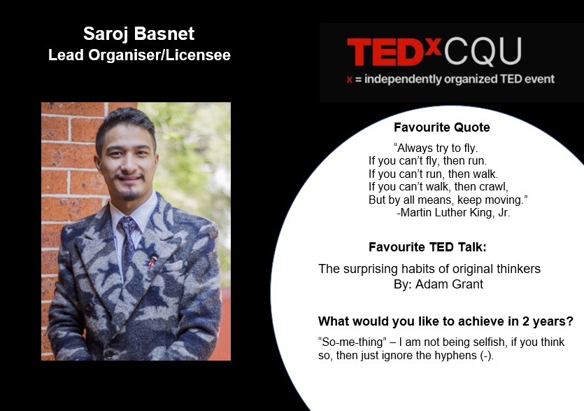 tedxcqu tweet picture
