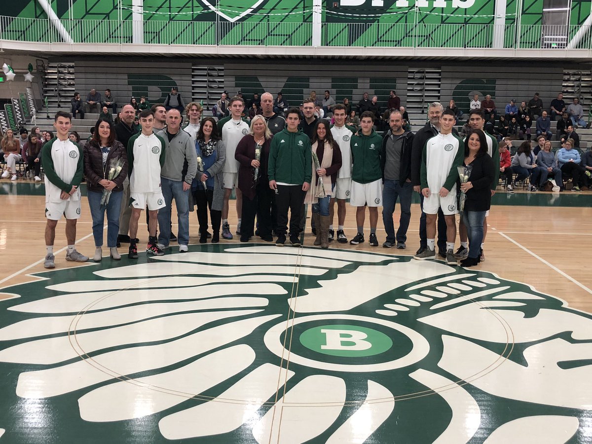 BMHS_Athletics's tweet photo. Boys Hoops Senior Night! #PRIDE
Congratulations and thank you for your dedication and commitment to the program.  Best of the luck down the home stretch! #workingforit https://t.co/YWNLHuGWh6