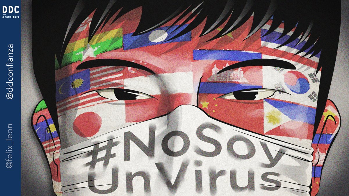 felix_leon's tweet photo. La comunidad asiática está siendo víctima de discriminación. En 2009 los mexicanos lo vivimos con la AH1N1.

#NoSoyUnVirus 
#ImNotAVirus
#JeNeSuisPasUnVirus https://t.co/LUmIFlryQk