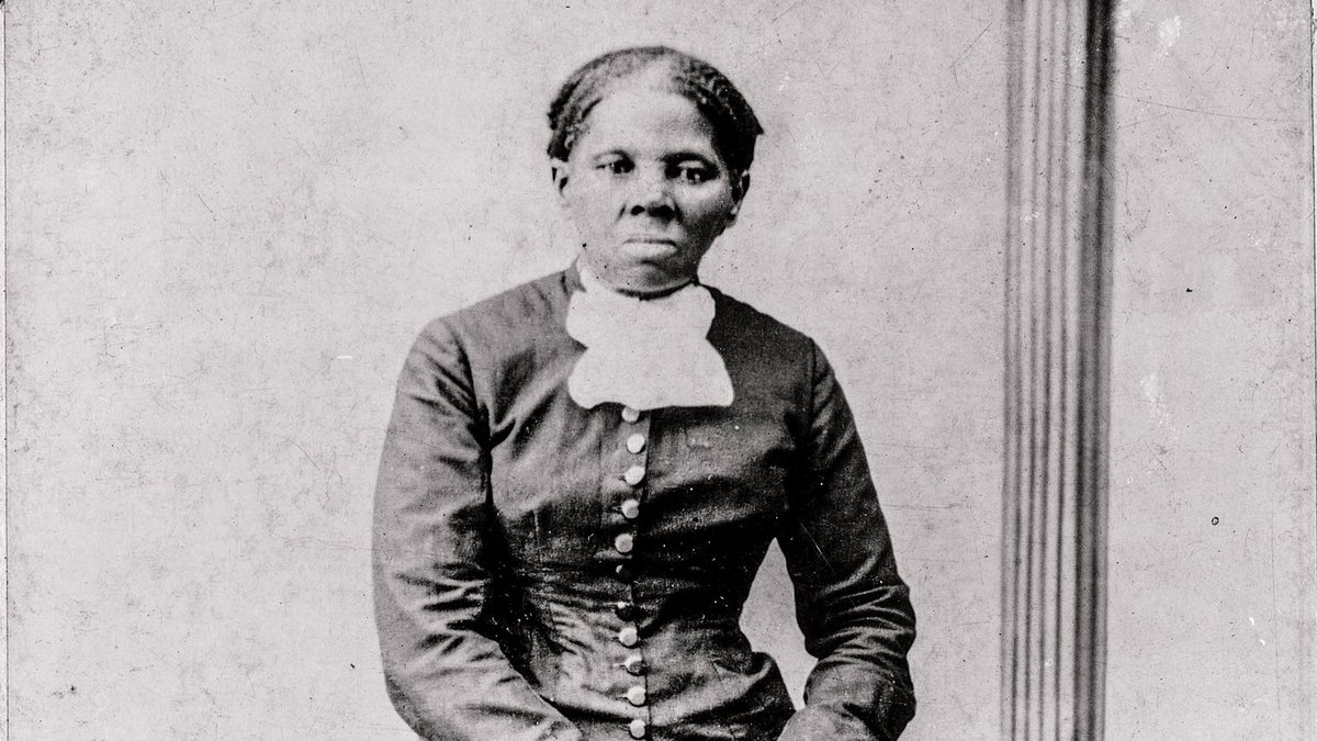 An image shows Harriet Tubman