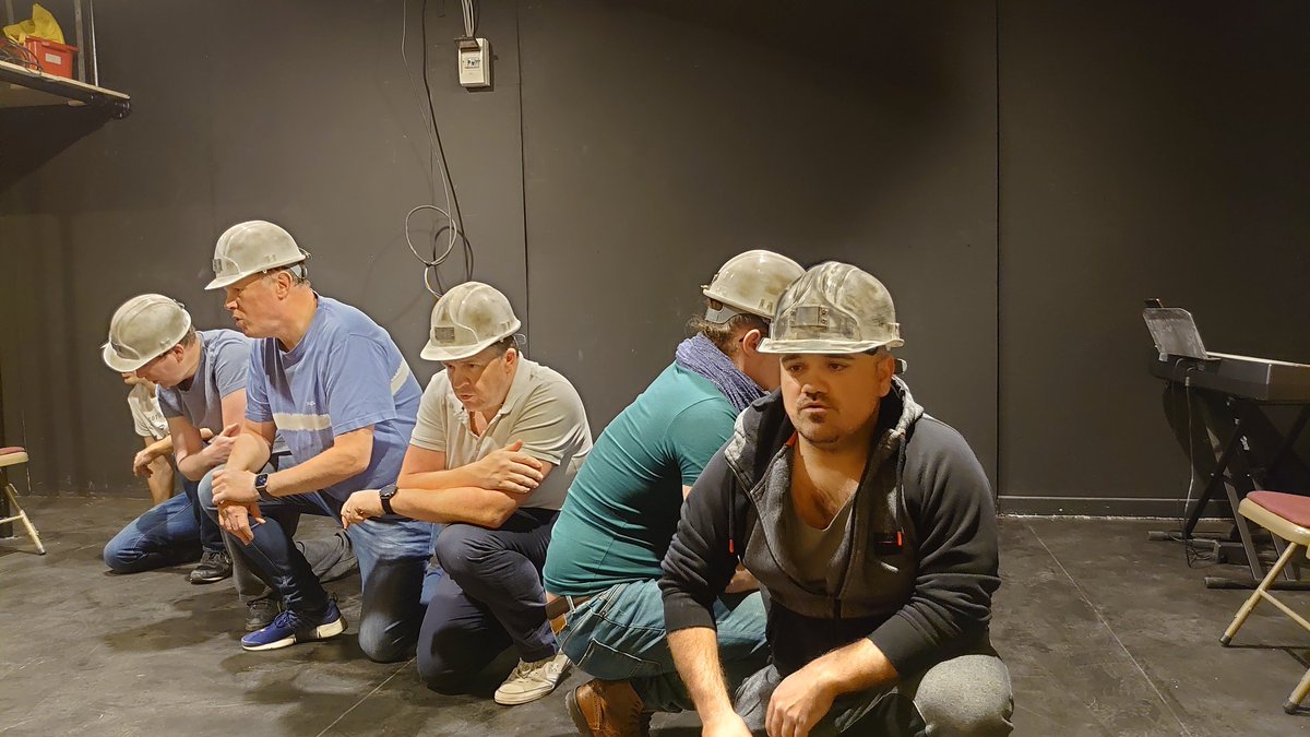 Still working on the completion of our new performance space but it is now available for rehearsals of One Big Blow, which opens in 2 weeks and is sold out. Next up, after OBB, My Brilliant Divorce with <a href="/HjGingerjohnson/">Hayley Corbett/John</a>.