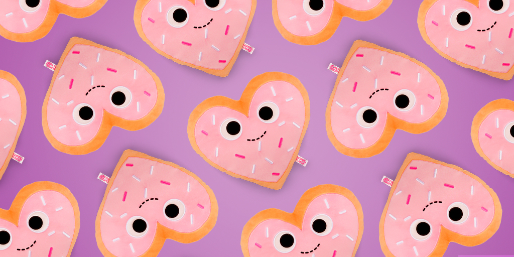 Valentines Day Gift Heart Cookie Plush Yummy World Kidrobot