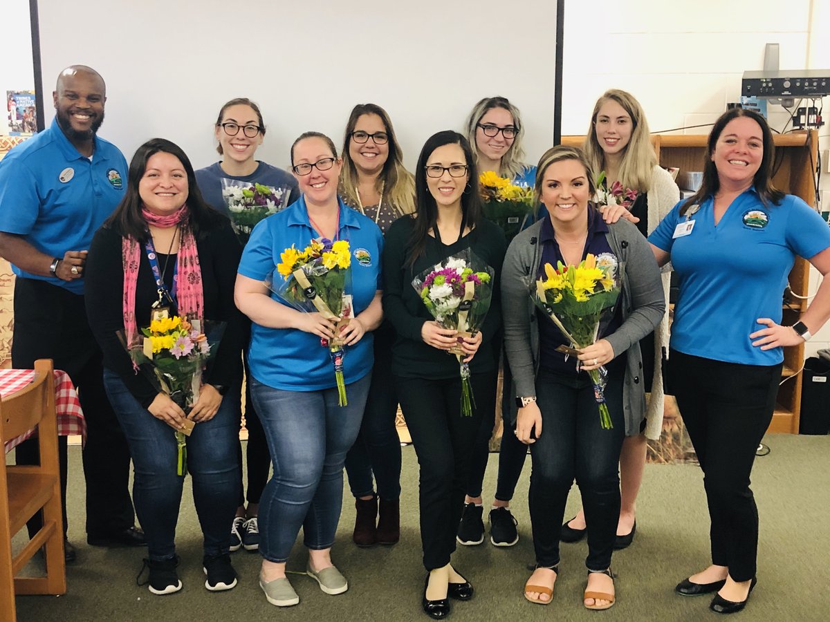 Today we honored all of our 1st year teachers. We are proud that they choose to make a difference at Spirit Elementary.