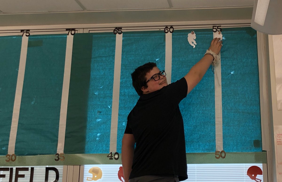 Jscott2676's tweet image. Exciting moment in room 134 today!! Another Reading Counts quiz passed for this student, AND he advances to the top of the field with 55 points!! #bringontheprizes #motivationtoread @litguy6 @OwenJRobertsMS @ojrsdMS