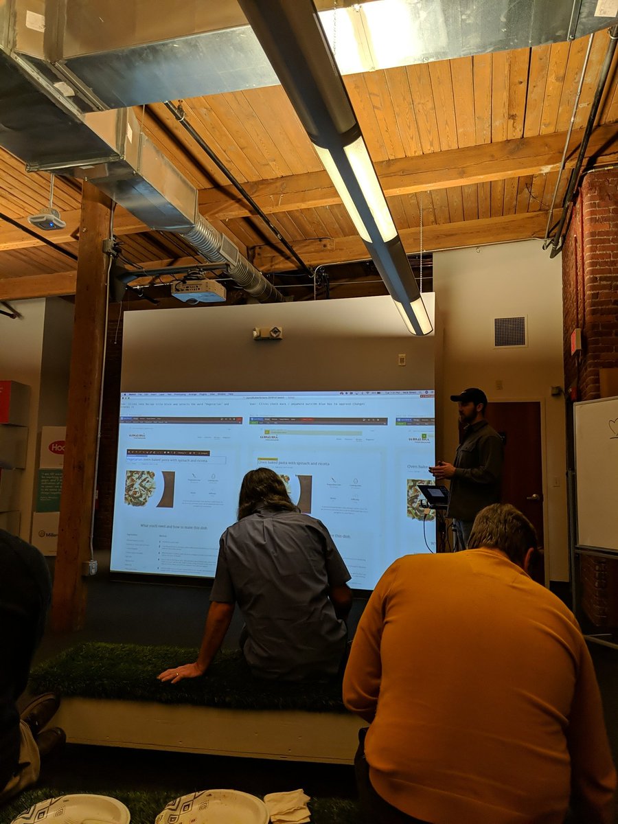 Talking about Layout Builder at tonight's meetup.