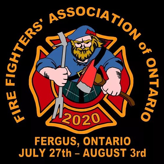 #training #firefighters #bunkergear #bagpipes #kilts what do they all have in common??? #FFAO2020 Convention #Fergus July 27th - August 3rd