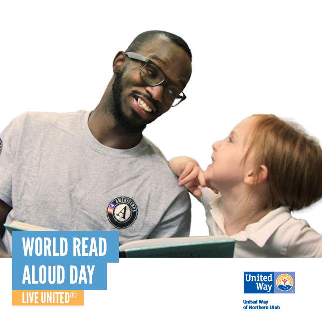 unitedwaynu's tweet photo. Tomorrow is World Read Aloud Day. At New Bridge Elementary, there's still room for more volunteers to sign up from 8:00 am to 2:00 pm to read to children. Sign up here: https://t.co/kmeRB1SL58 @ogdensd #NewBridgeElementary #WorldReadAloudDay #volunteeropportunity #readtokids https://t.co/Gq2KHloXAt