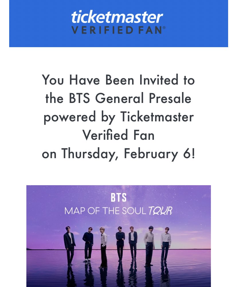 jeonsmilk4's tweet photo. I Can’t Be The Only One Who Cried When I Got My Code!!! 💜🥳😭
#IGOTMYCODE #BTSTOUR2020 #BTSPresale #BTS #MapOfTheSoulTour #JIMIN #JungkookDeserveBetter #JUNGKOOK #TAEHYUNG #TAEYONG #RM #JIN #JINU #SUGA #YOONGI #JHOPE #EGOComebackTrailer #ThatsMyEgo #BTSMAPOFTHESOULTOUR #BANGTAN https://t.co/eWWgpm5kHl