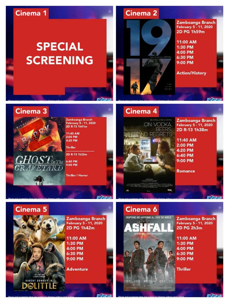 KCCMalldeZambo's tweet photo. Now showing 'till Feb. 11, 2020 at KCC Cinema -- Zamboanga
See you 😍
#KCCCinema
#SoClear
#ZamboFirst
#KCCZamboanga https://t.co/t9kij4TaTg https://t.co/HrpYIeG8fr