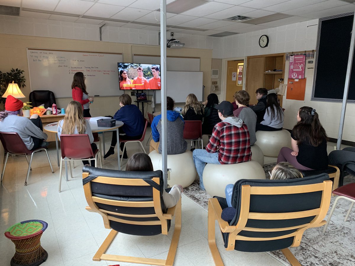 AW_PE's tweet photo. Scary but successful day in #OELP. I choose to focus on positives at @BMarauders . Learning about @RelayForLife, team building activities and group dynamics. @SCDSB_Schools https://t.co/JtBg4meAIj