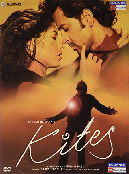 33rd Bollywood film:  #Kites I was shocked when I learnt it flopped. So underrated! But recently it seems like it's becoming kind of a cult classic. Super entertaining & emotional roller coaster ride by  @basuanurag with a story by  @RakeshRoshan_N @iHrithik &  @Delamori were 