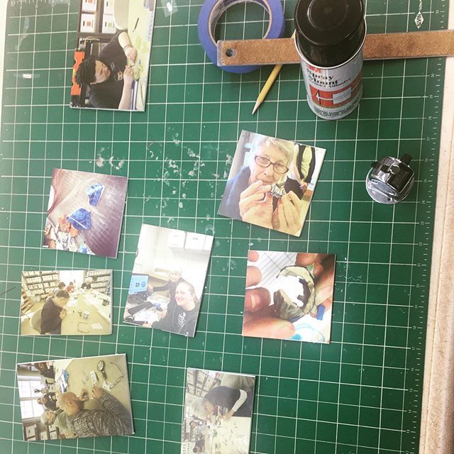 Montpelier_Arch's tweet photo. The #digmontpelier team is working on the new lab exhibit about ceramic analysis. Want to LEARN more about how we create exhibits. Sign up for our February Lab Analysis Expedition at https://t.co/j976AsSgxs. #lablife #archaeologylab #m… https://t.co/wwXCEIlCIf https://t.co/dudiQJWpPW
