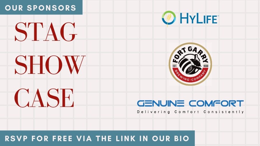 Thank you to our sponsors for helping make the STAG Showcase possible!

Silver level sponsor:
🥈HyLife
.
Bronze level sponsors:
🥉Genuine Comfort
🥉Fort Garry Brewing Company

RSVP to the STAG Showcase for free 🤩:
eventbrite.ca/e/stag-showcas…

#stagshowcase #sponsors #ASCA #asper
