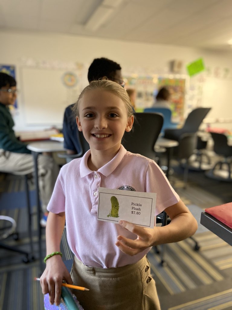 ms_flanagan's tweet image. 5th Grade Decimal Shopping, Part Two! #math5 #decimals #nardinacademy 🔢📚💰