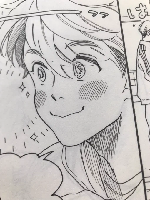 アキくんは目尻まつ毛を意識して描いてますその方が可愛いから。
とわさんと同じ系統の顔ですが、とわさんのまつ毛はたまにしか登場しない(こだわり) 