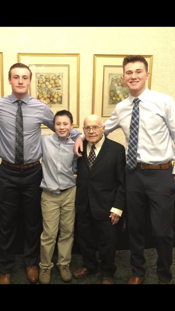 Ronnie’s sweet father passed today. He was the best grandfather in the world to these 3 boys, and nope, they didn’t get their size from him! 🤣 I know he’s happy to be back with Amelia. Glad he’s out of the horrible pain he was in this last year.