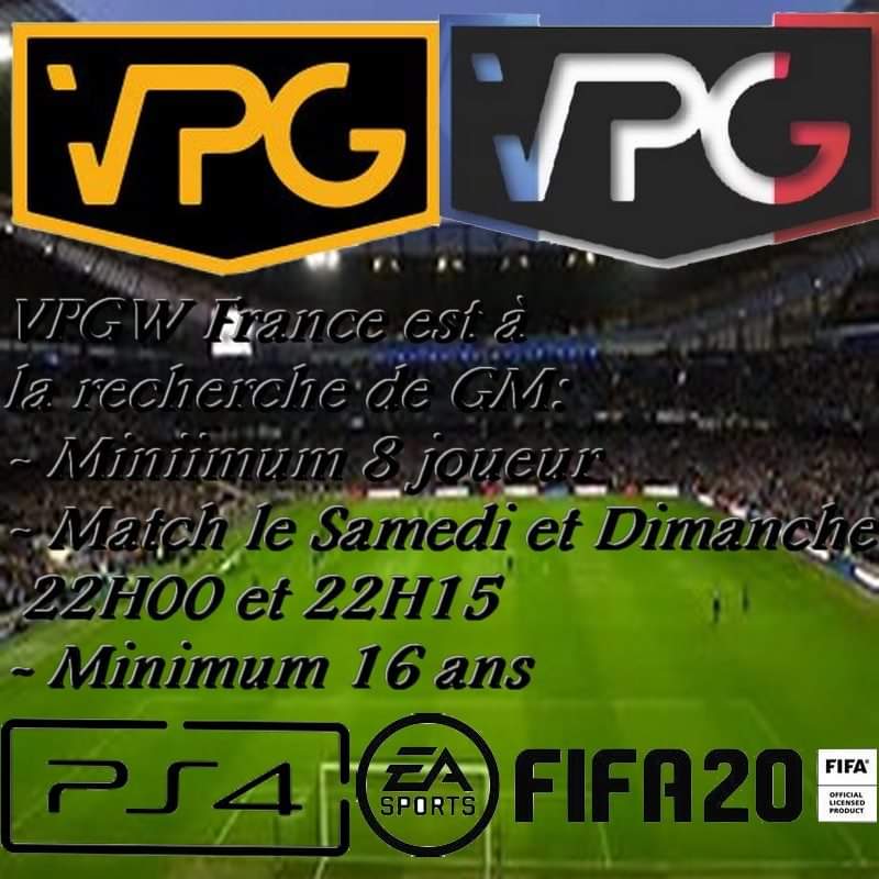 Qui dis retour de VPGW, dis retour de la recherche de manager, pas mal de place pour des équipe à pourvoir.
Enjoy