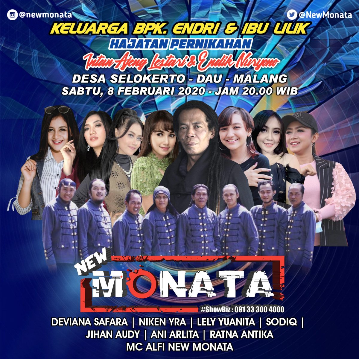 SAHABAT NEMOFA AREA MALANG, NANTIKAN KEHADIRAN KAMI BERSAMA..

@jihanaudy123_real 
@ratnaantikamonata_rafcreal_new 
@aniarlita16 
<a href="/devianasafara/">deviana safara</a> 
@niken_yra 
@lelyyuanita88 
@alfi_newmonata
<a href="/sodiq/">Sodiq</a>.panturaofficial 

#SHOWBIZNEWMONATA:081333004000